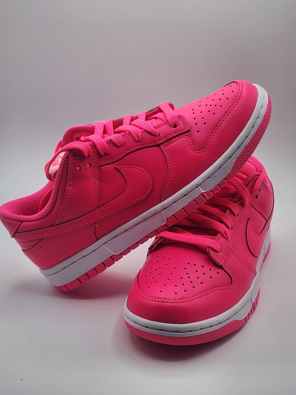 Nike Women’s Hot Pink Dunk Low Sneakers